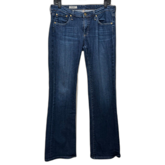 AG Adriano Goldschmied The Angel Bootcut Jeans Dark Wash Denim Size 29 - Picture 2 of 8